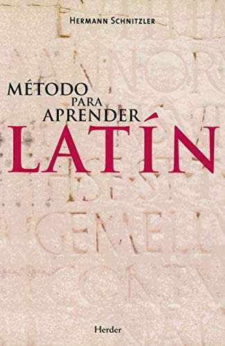 Libro Latin Metodo Para Aprender De Schnitzler Hermann Herde