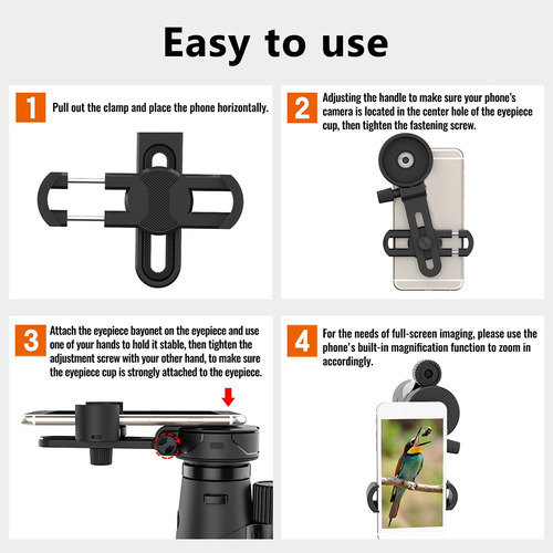 Soporte Universal Para Adaptador De Teléfono Celular, Clip D