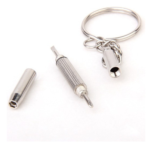 3 En 1 Destornillador Llavero Lentes Marco Computadora Reloj