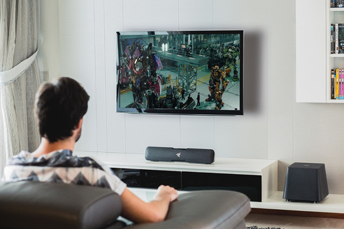 Razer Leviathan - Soundbar 5.1 Sonido Envolvente Color Negro