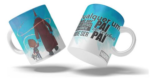 Caneca Pais - Apenas Um Homem De Verdade Pode Ser Pai 004