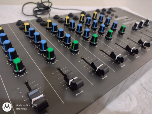 Mesa De Som 6 Canais, Mix De Som, Ciclotron, Whattson Mxs 6 (Usado)