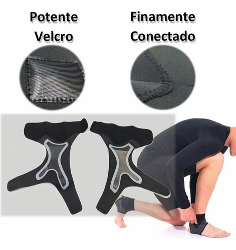1 Par De Tobilleras For Fascitis Plantar