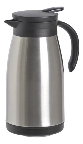 Bule De Inox Térmico Garrafa Com Gatilho P/ Café Chaleira 1l