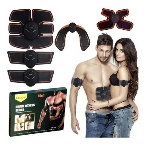 Electroestimulador Abdominal Brazo Electrofisico 5 En 1