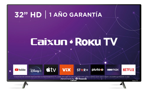 Smart Tv Caixun 32 Led Roku Tv 60hz C32v1hr