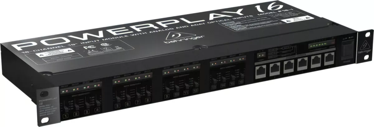 Segunda imagem para pesquisa de processador behringer dcx 2496