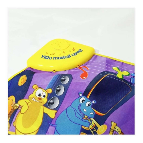 Imagem 4 de 4 de Tapete Musical Infantil C/ Som E Luz - 48cmx57cm - Wellkids