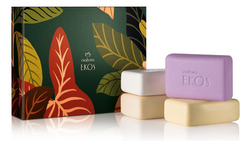 Caja Con 4 Jabones Natura Ekos