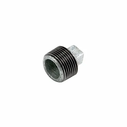 10 Tapon Macho 3/4 Galbanizado