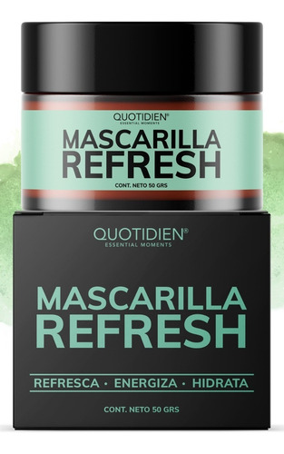 Imagen 1 de 9 de Mascarilla Facial Hidratante Con Arcillas Puras Y Aloe Vera