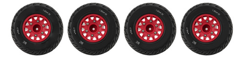Llantas Rc Wheels 1:10 Cortas Para Camiones, Amortiguación F