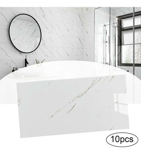 10x Pegatina De Azulejo De Pared Contra Salpicaduras, Panel