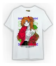Comprar Polo Asuka Langley Anime Sublimado Full Color Polo Unisex