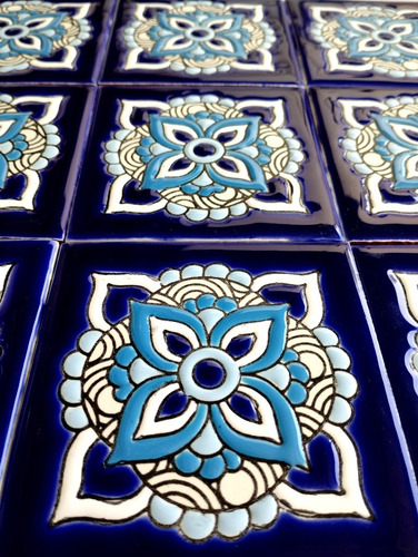 Tacos, Tocetos, Mayolicas, Azulejos, Cerámicas, 10x10cm, T25