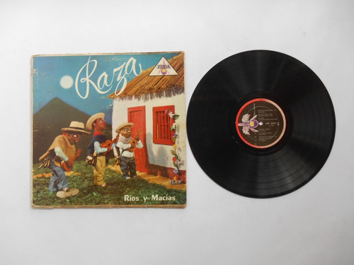 Lp Vinilo Rios Y Macias  Raza Edicion Colombia 1970