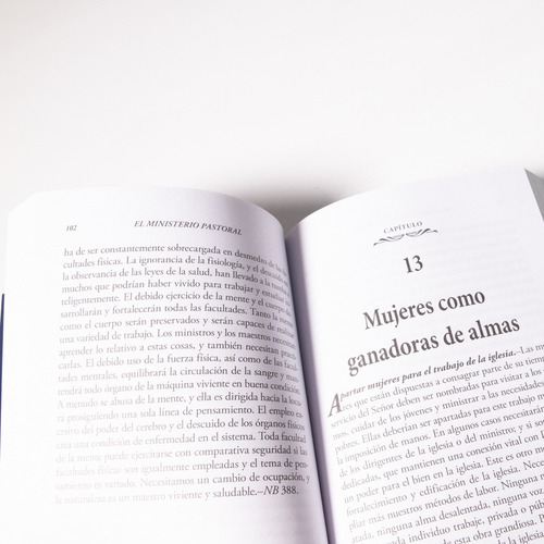 Imagen 4 de 8 de El Ministerio Pastoral Td - Azul - Editorial Aces