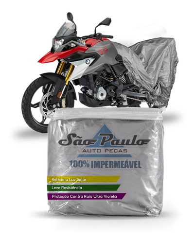 Capa Cobrir Moto Bmw 310 Gs Impermeável Proteção Anti-uv-