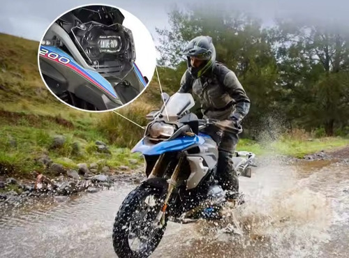 Protector De Faro Acrílico Bmw R1200 / R1250 Gs - Cospor