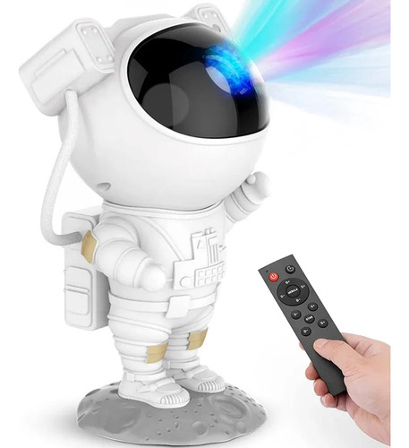 Lâmpada De Luz Noturna Astronaut Star Projector Galaxy