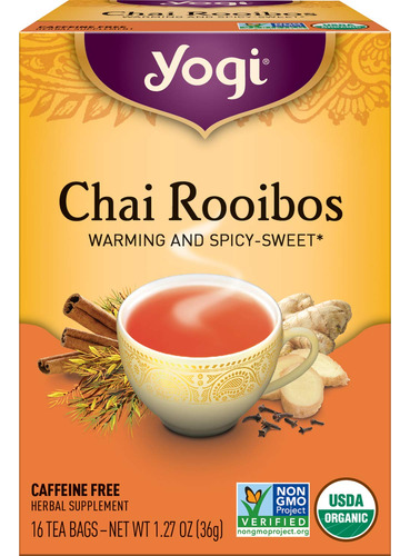 Té Chai Rooibos 4 Unidades  Dulce Cálid - g a $3914