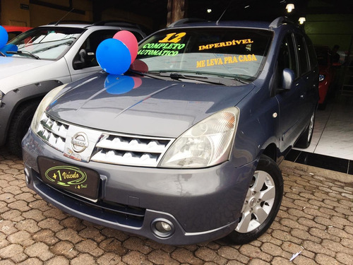 Nissan Grand Livina Sl 1.8 2012 Cinza