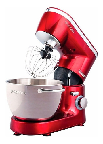 Batidora de pie Peabody Smartchef PE-BM75 roja 220 V