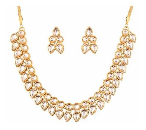 Collar Choker Bollywood Kundan Polki Mughal.