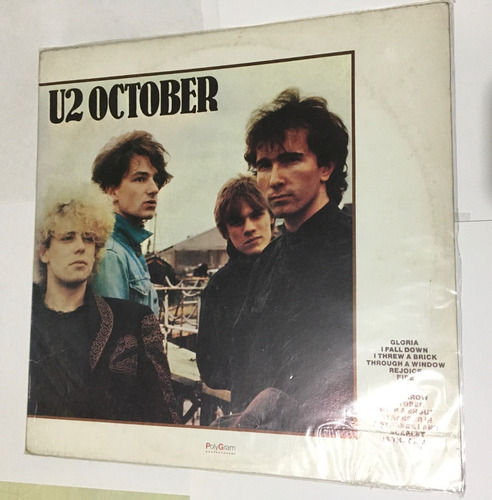 U2 / October / Vinilo / Lp / Made In Mexico / 1981