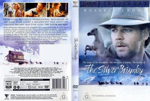 La Leyenda De Silver Brumby- Russell Crowe- Equitacion - Dvd