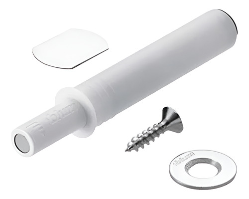 Pulsador Tip On Para Embutir Standard Branco Blum- Floresta