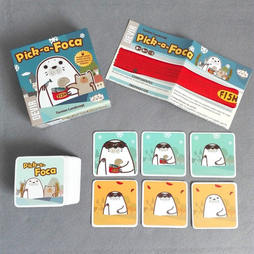 Pick A Foca - Juego De Mesa - Español - Original / Updown