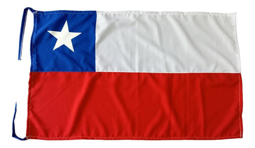 Bandera De Chile 140 X 80 Excelente Calidad, No China