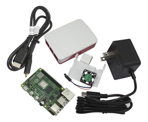 Raspberry Pi 4 4gb Case Ventilador Hdmi Pi 4 B Kit