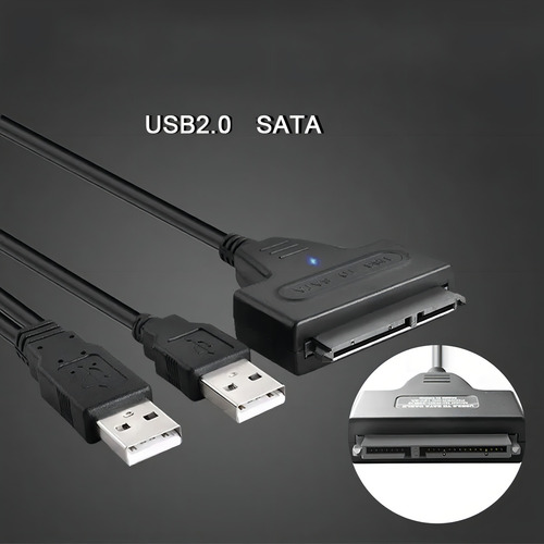 Cable Ele-Gate CON34 con entrada SATA salida USB