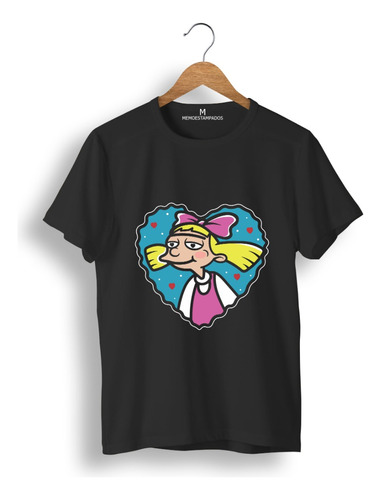 Remera: Helga In Love  Memoestampados