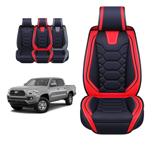 Oasis Auto Funda Asiento Medida Para Tacoma Juego Completo