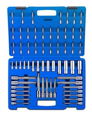 Juego De Llaves De Vaso Torx Extra Largas Y Externas 60 Piez