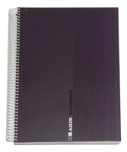 Cuaderno Tapa Dura Arte Business A4 120 Hojas Con Espiral Color Rayado