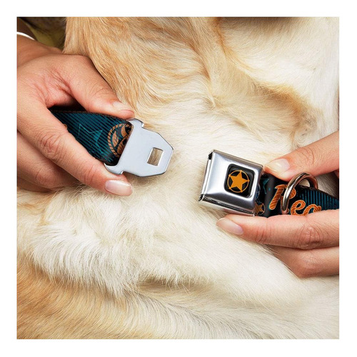 Collar Para Perro, Hebilla Para Cinturón De Seguridad, Woody