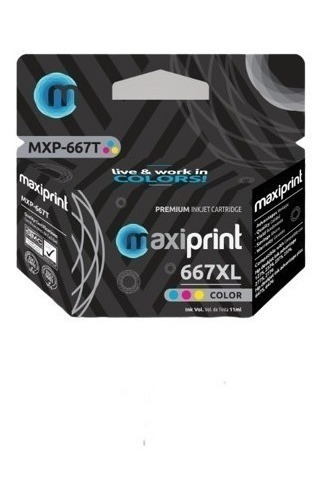 Cartucho Hp 667 Color