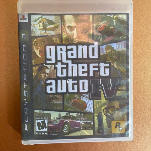 Ps3 Fisico Grand Theft Auto Iv Original Usado