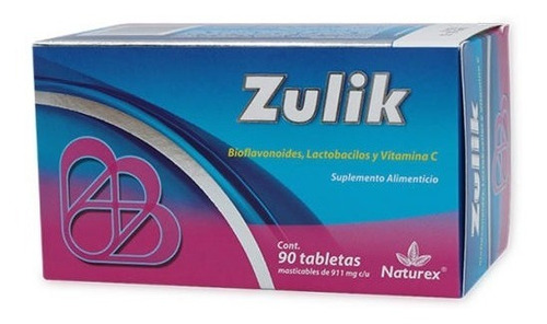 Suplemento Naturex Lactobacilos y vitamina C - tabletas