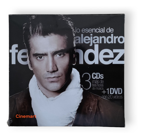 Alejandro Fernandez Lo Esencial 3 Cd + 1 Dvd