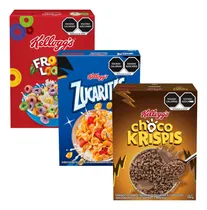 Comprar Pack Cereal Kellogg's Zucaritas Choco Krispis Froot Loops 