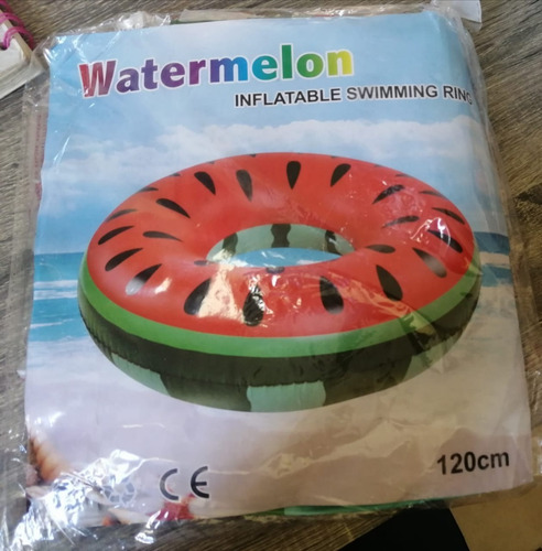 :* Sandia Gigante Inflable Flotador Salvavidas