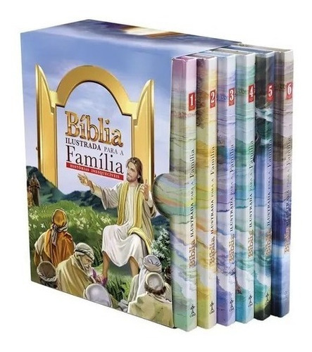 Bíblia Ilustrada Para A Família, De Maria Augusta Lopes E Dália Mateus. Editora Cpb - Casa Publicadora Brasileira, Capa Dura Em Português