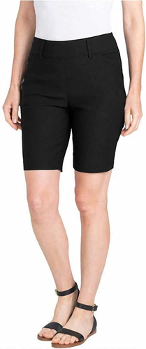 Bermuda Stretch Para Dama Short , Marca Hilary Radley 