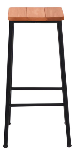 Banco Alto Fabric Tok Stok Preto Preto
