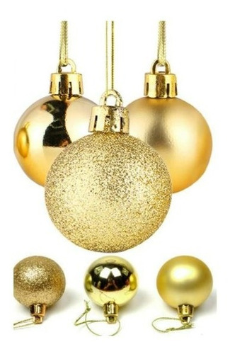 Pack De 12 Esferas Bambalinas Navideñas Adornos Navidad 6cm